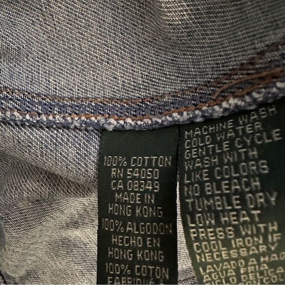 Ralph Lauren Jeans Company vintage oversized denim jacket - Picture 7 of 8